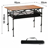 Adjustable Foldable Camping Table – Lightweight & All-Terrain